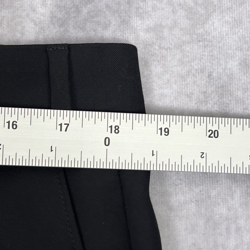 Lauren Ralph Lauren Men's Black Flat Front Dress Pants 36x32 100% Wool - Picture 9 of 11